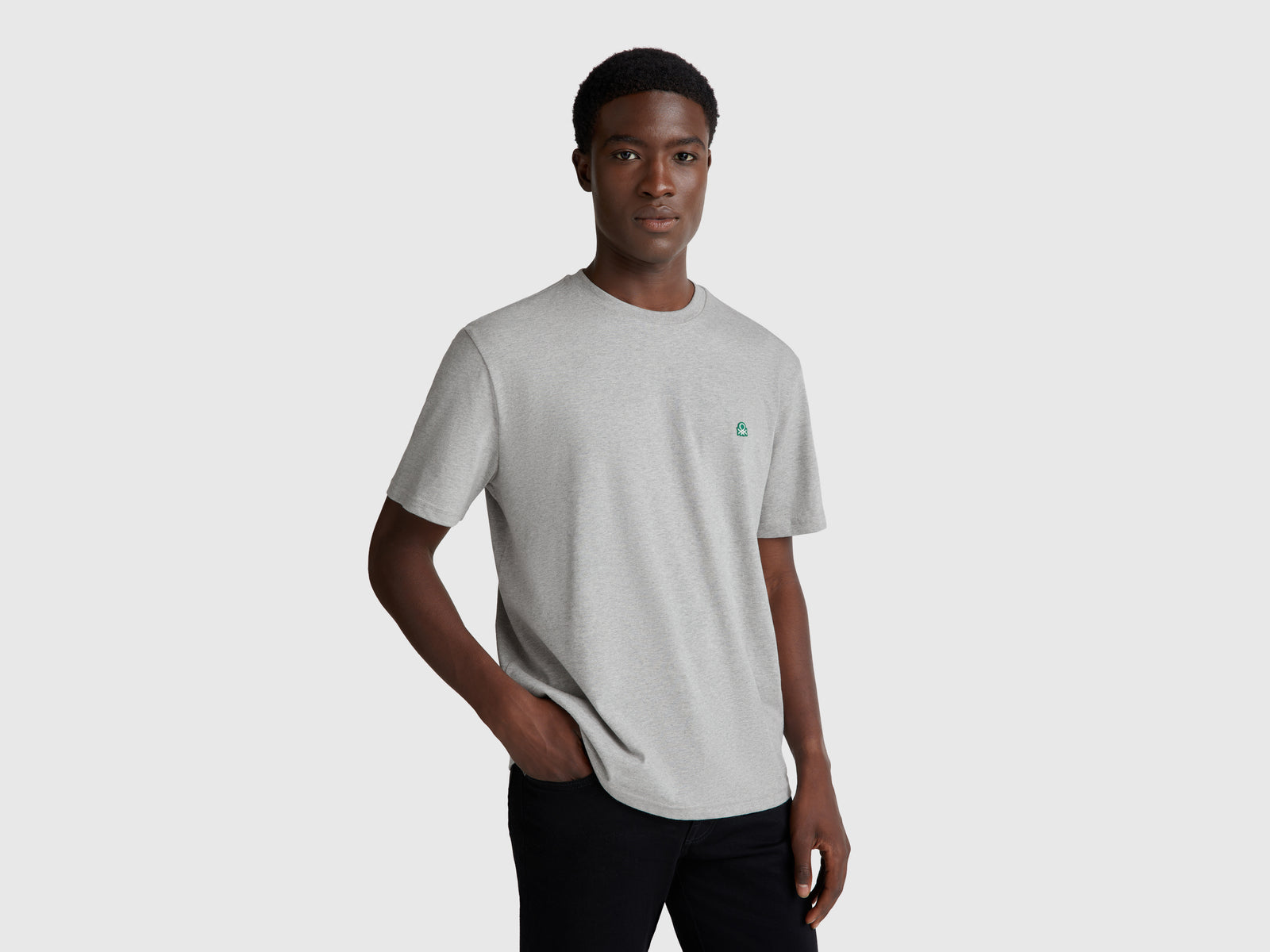 T-shirt básica de algodão - ucb_image_F