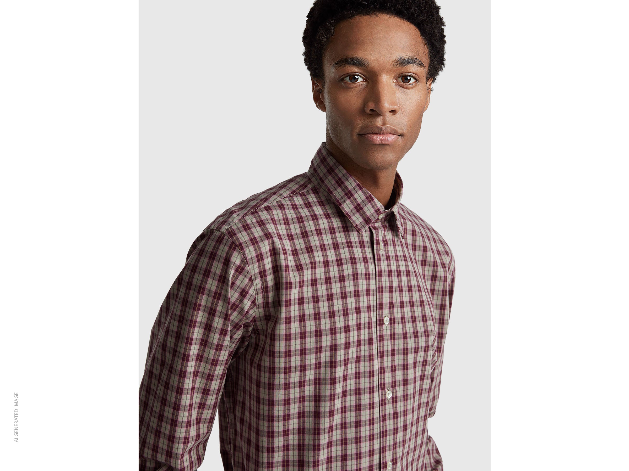 Camisa aos quadrados 100% algodão - ucb_image_FY