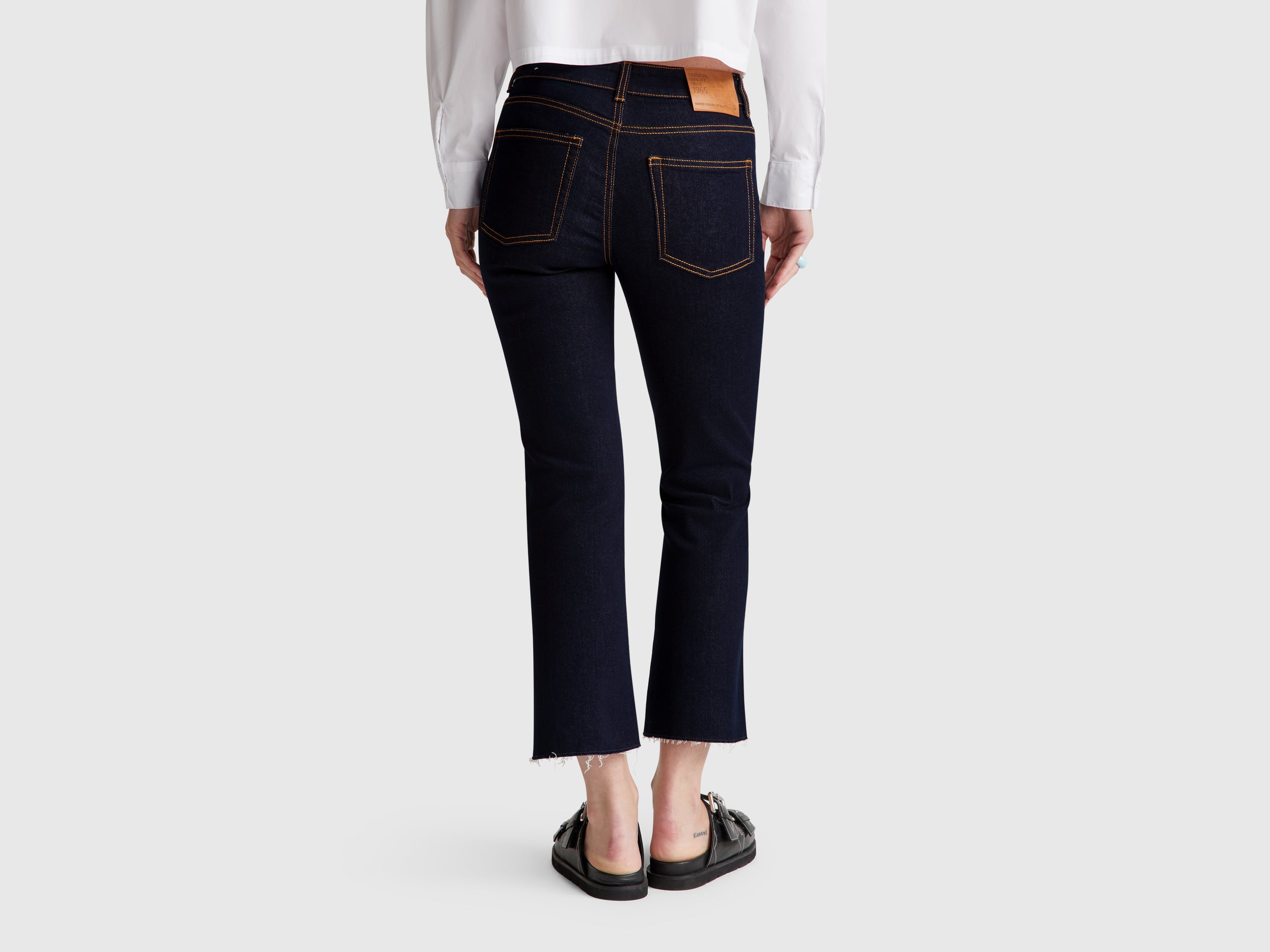 Jeans cropped em algodão - ucb_image_B