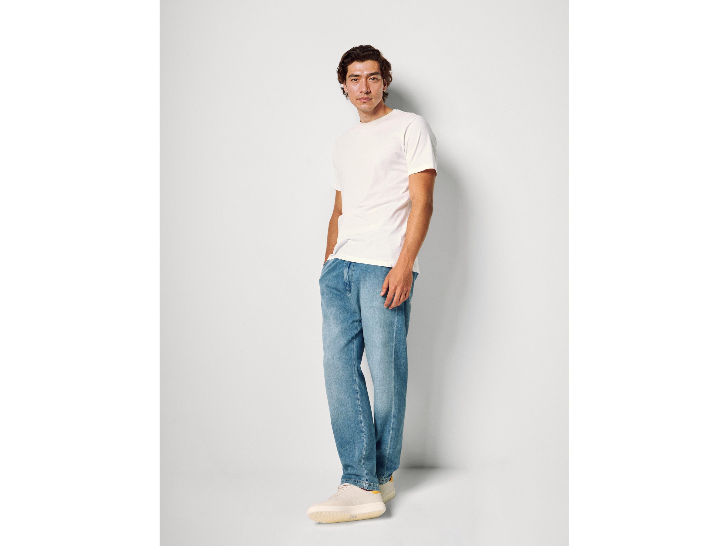 T-shirt em algodão de fibra longa - ucb_image_F