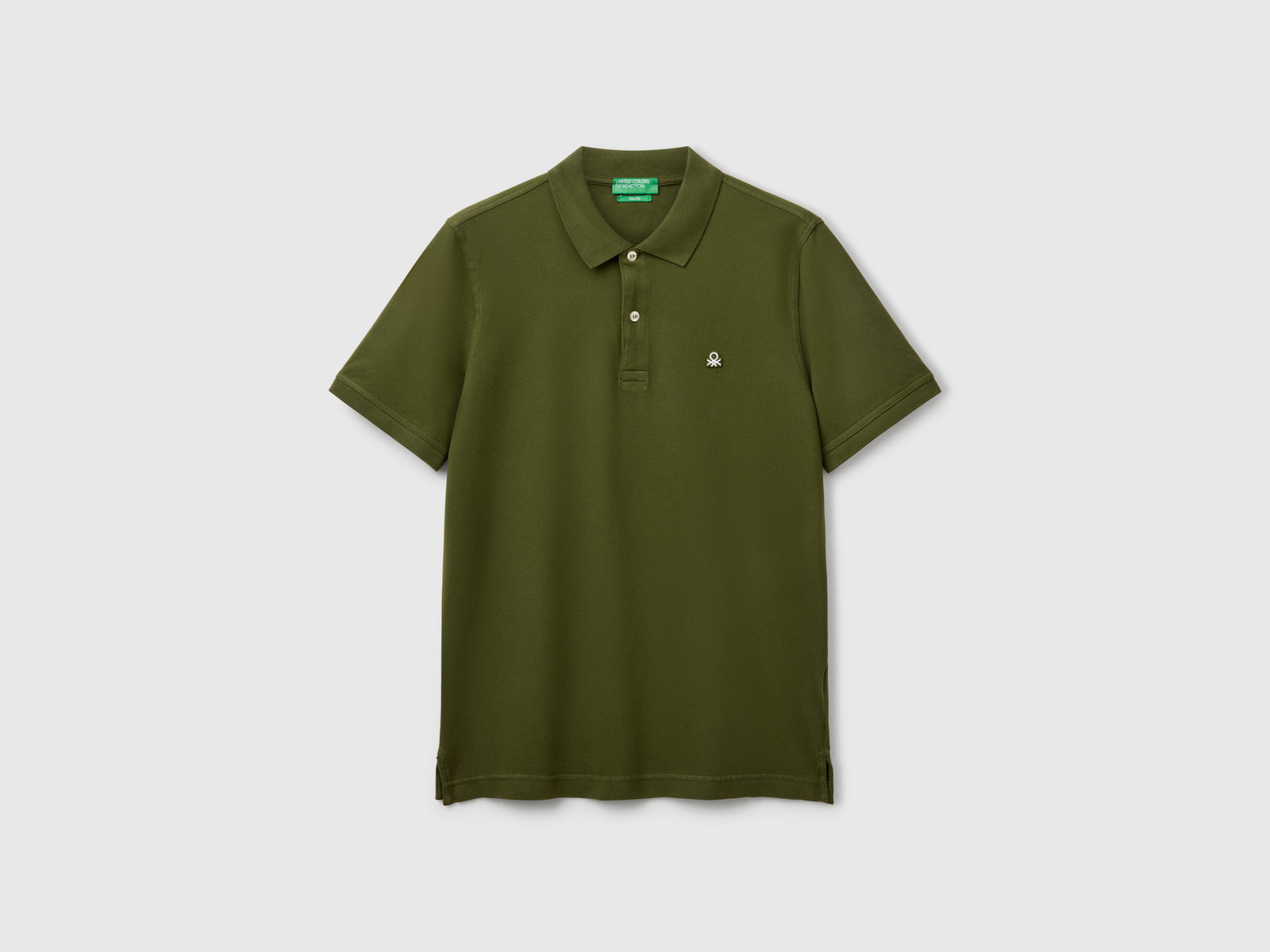 Polo verde-oliva slim fit - ucb_image_FS