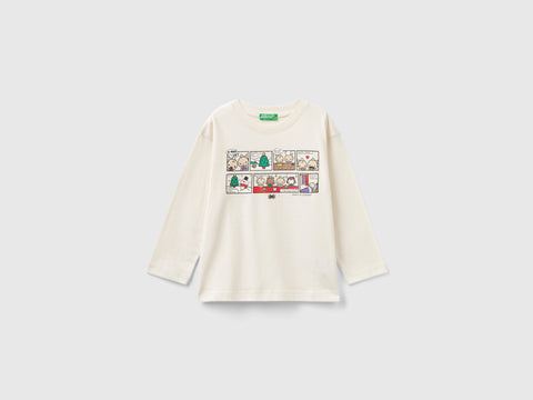 T-shirt quente com estampa natalícia - ucb_image_FS