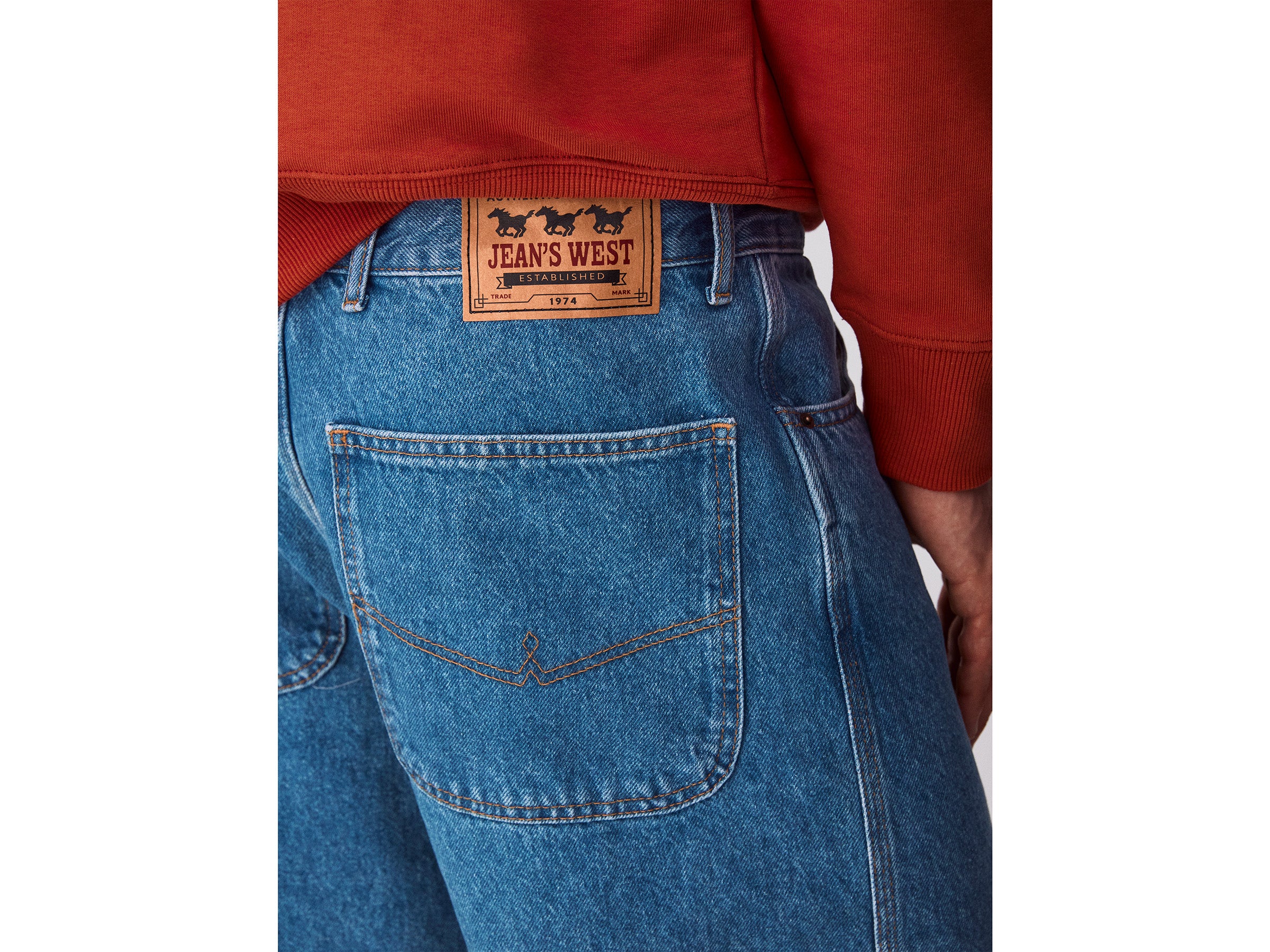 Jeans carpenter fit lavagem clara - ucb_image_FY