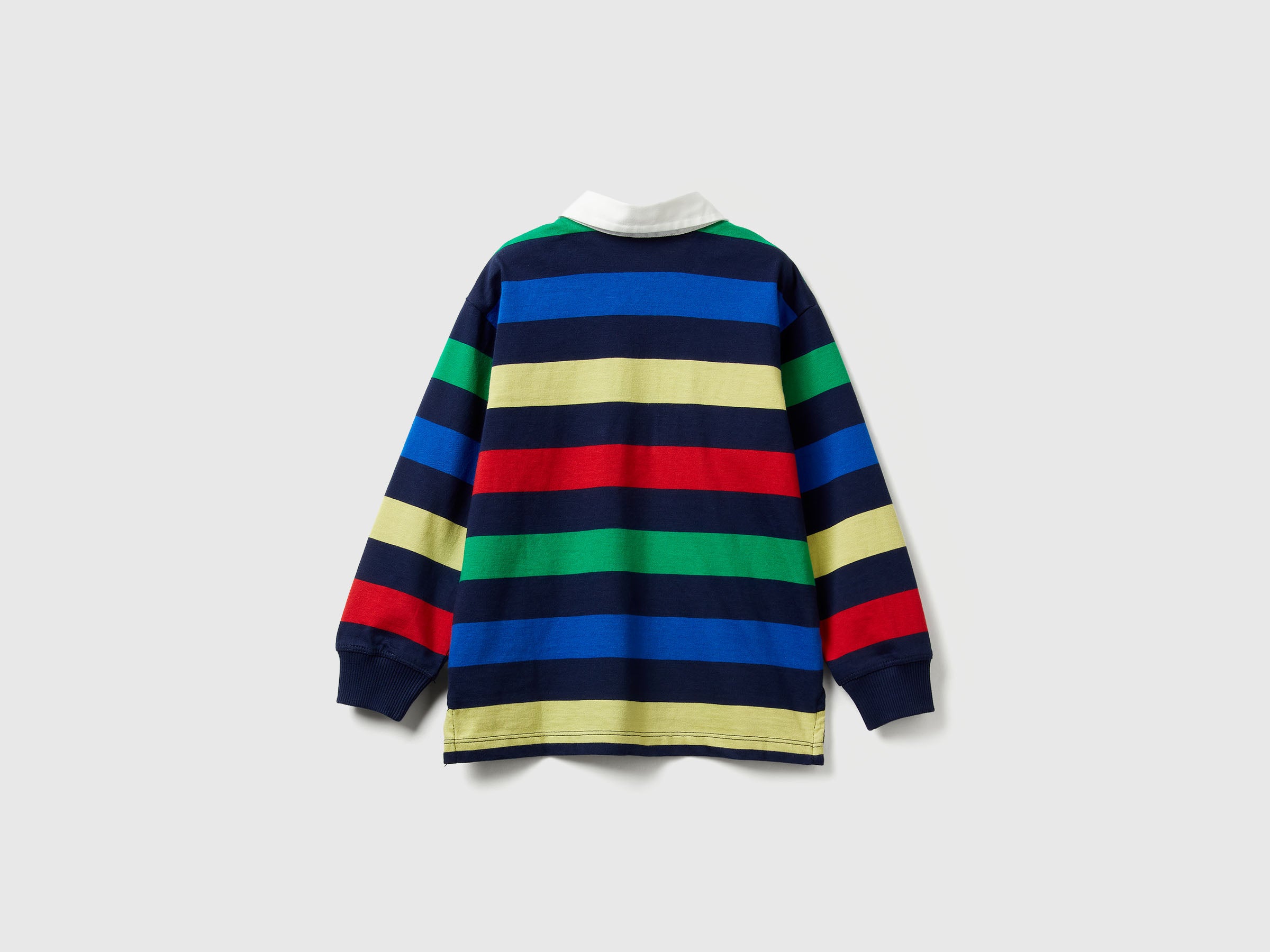Polo rugby às riscas em algodão - ucb_image_BS