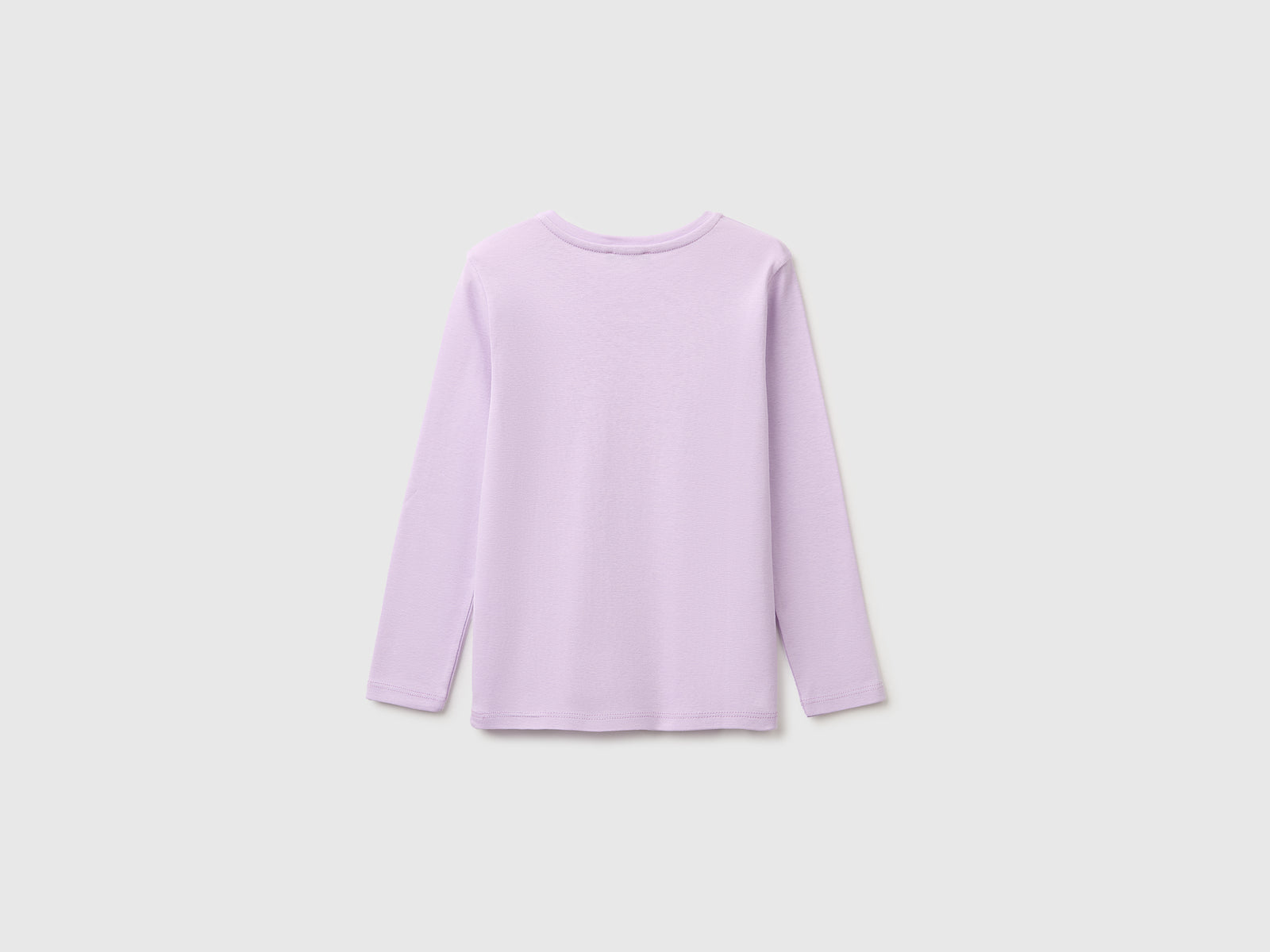 T-shirt de manga comprida com estampa glitter - ucb_image_BS