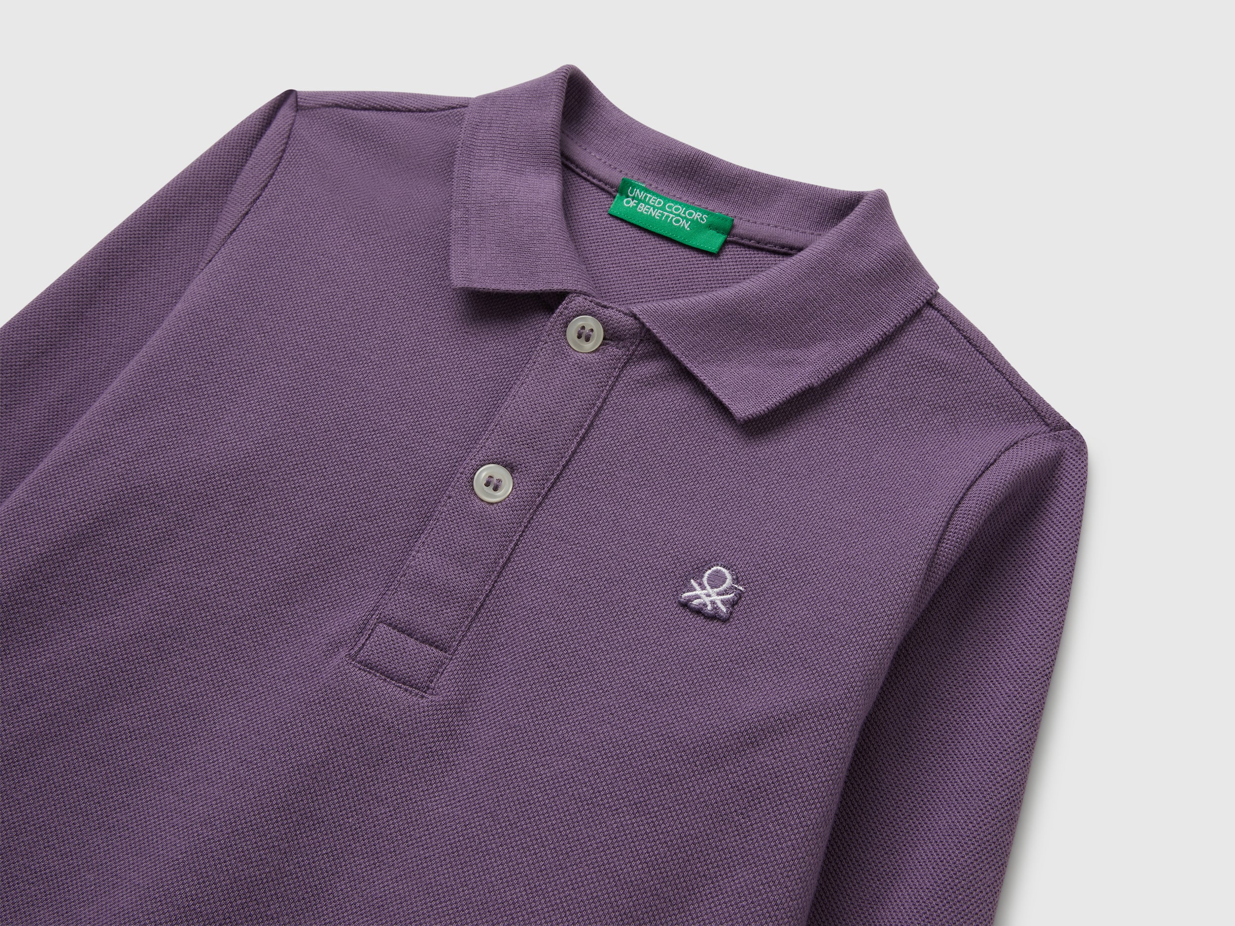 Polo de manga comprida em algodão - ucb_image_DS1