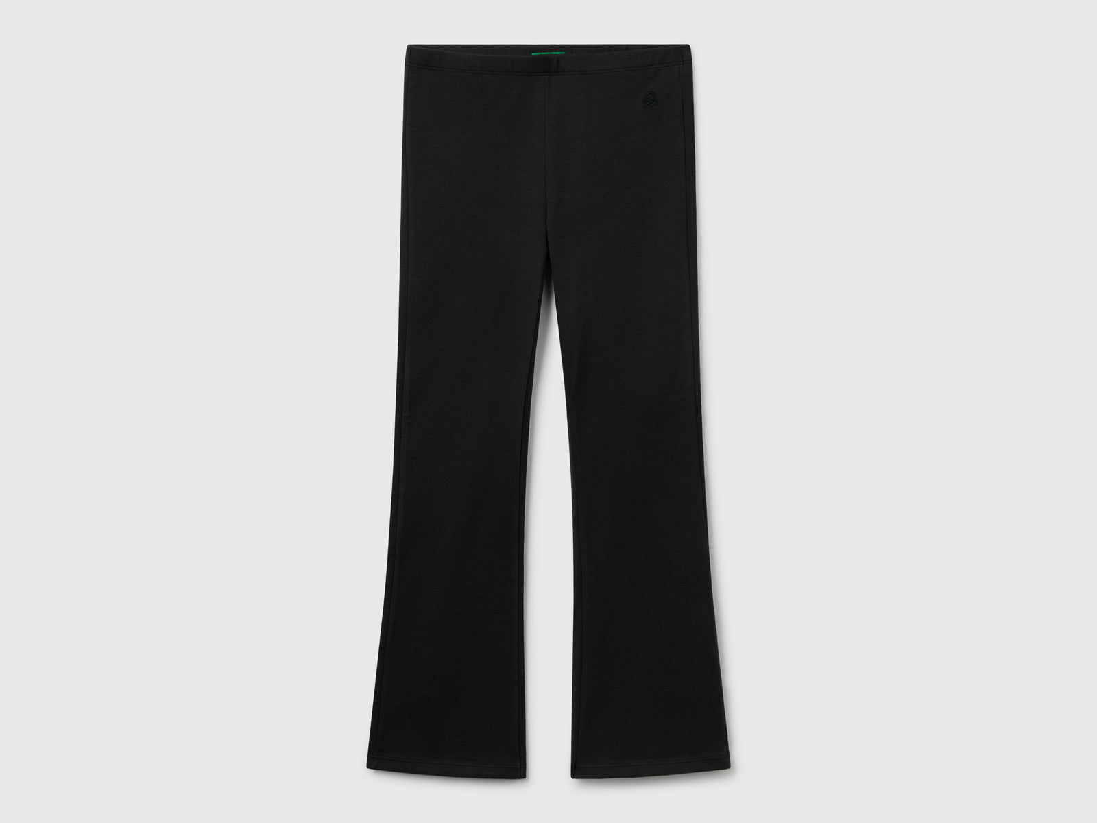 Leggings à boca-de-sino em algodão stretch - ucb_image_FS