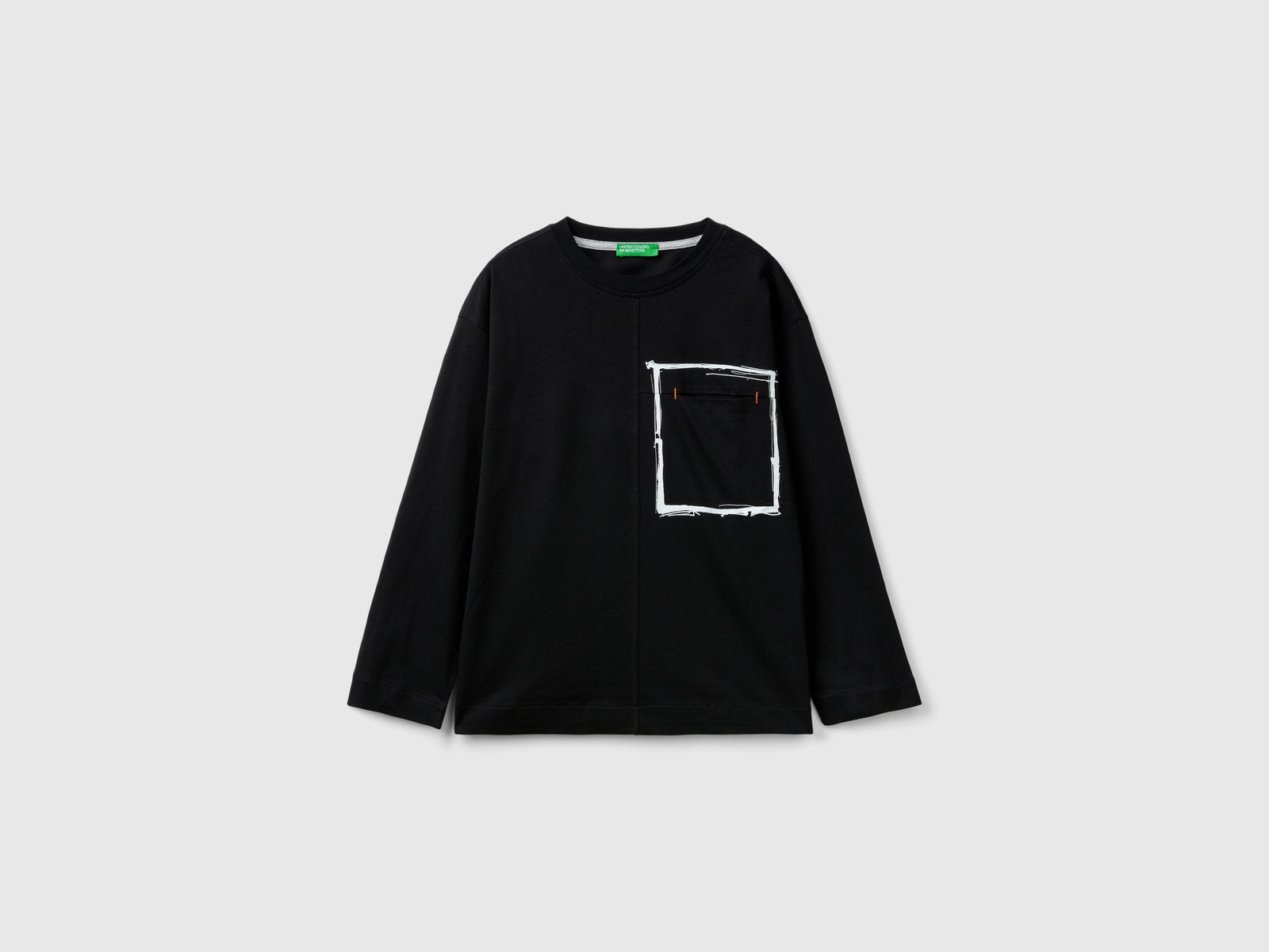 T-shirt com bolso pequeno em algodão orgânico - ucb_image_FS