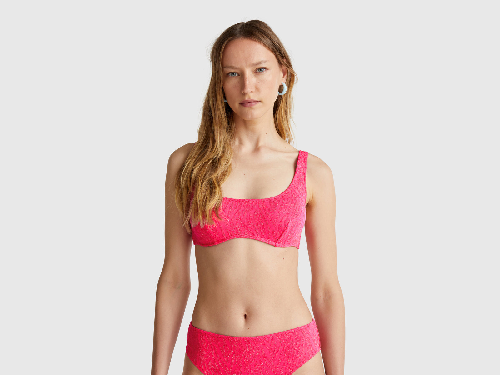 Brassiere de biquíni animalier com lurex - ucb_image_F