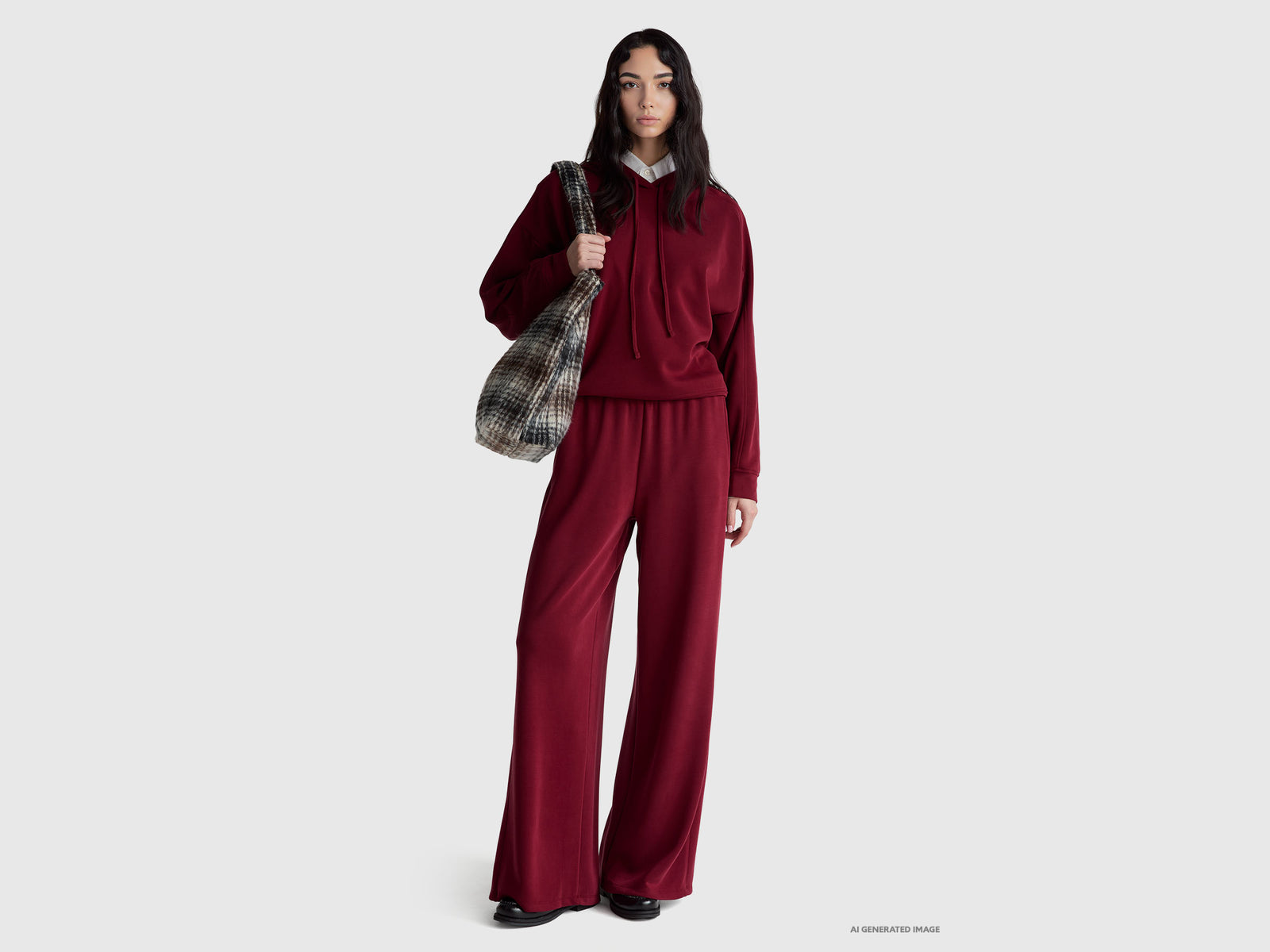 Wide legged sweatpants