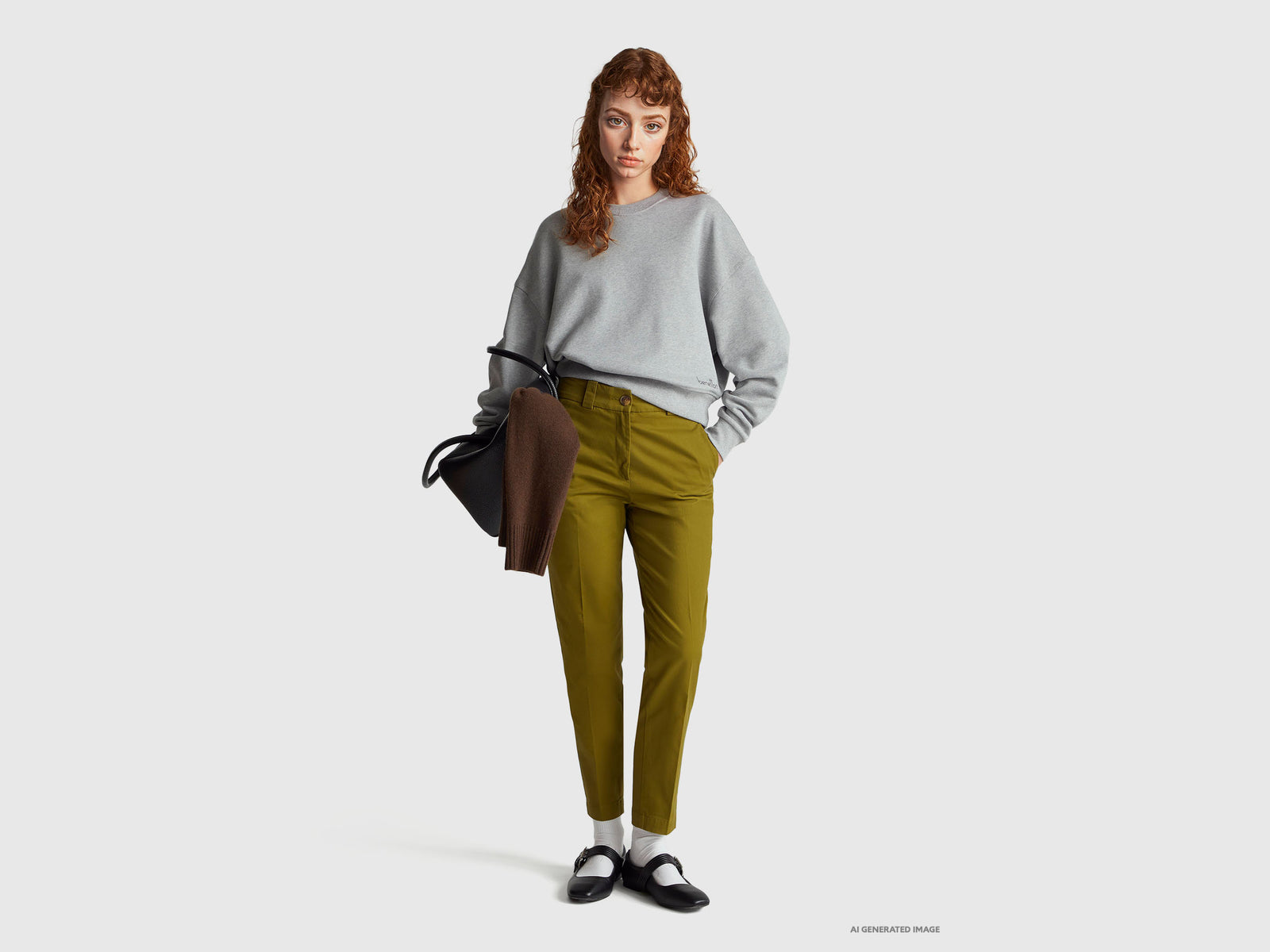 Slim fit trousers