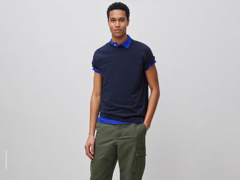 T-shirt azul-escuro - ucb_image_F