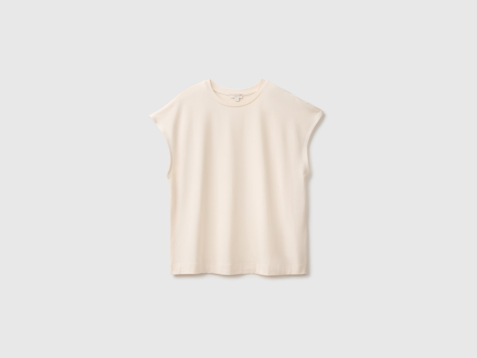 T-shirt em mistura de viscose de bambu - ucb_image_FS