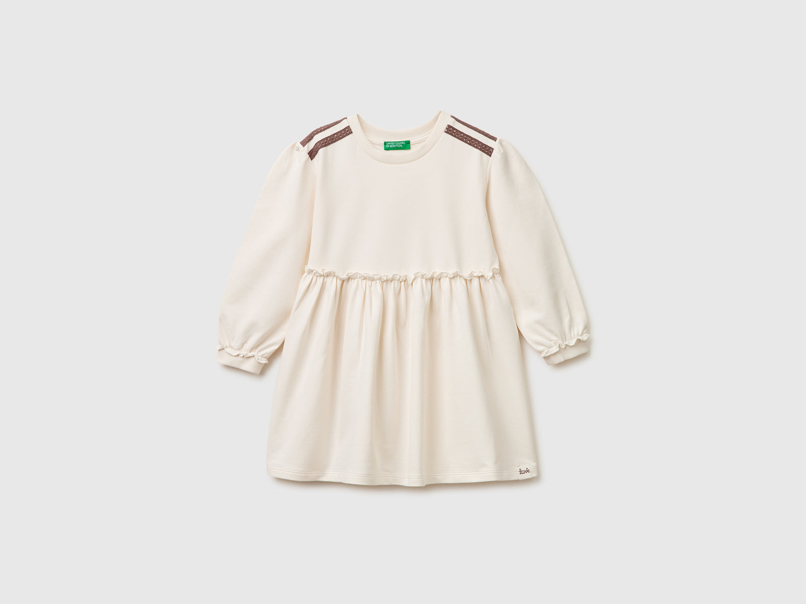Vestido em felpo com renda - ucb_image_FS
