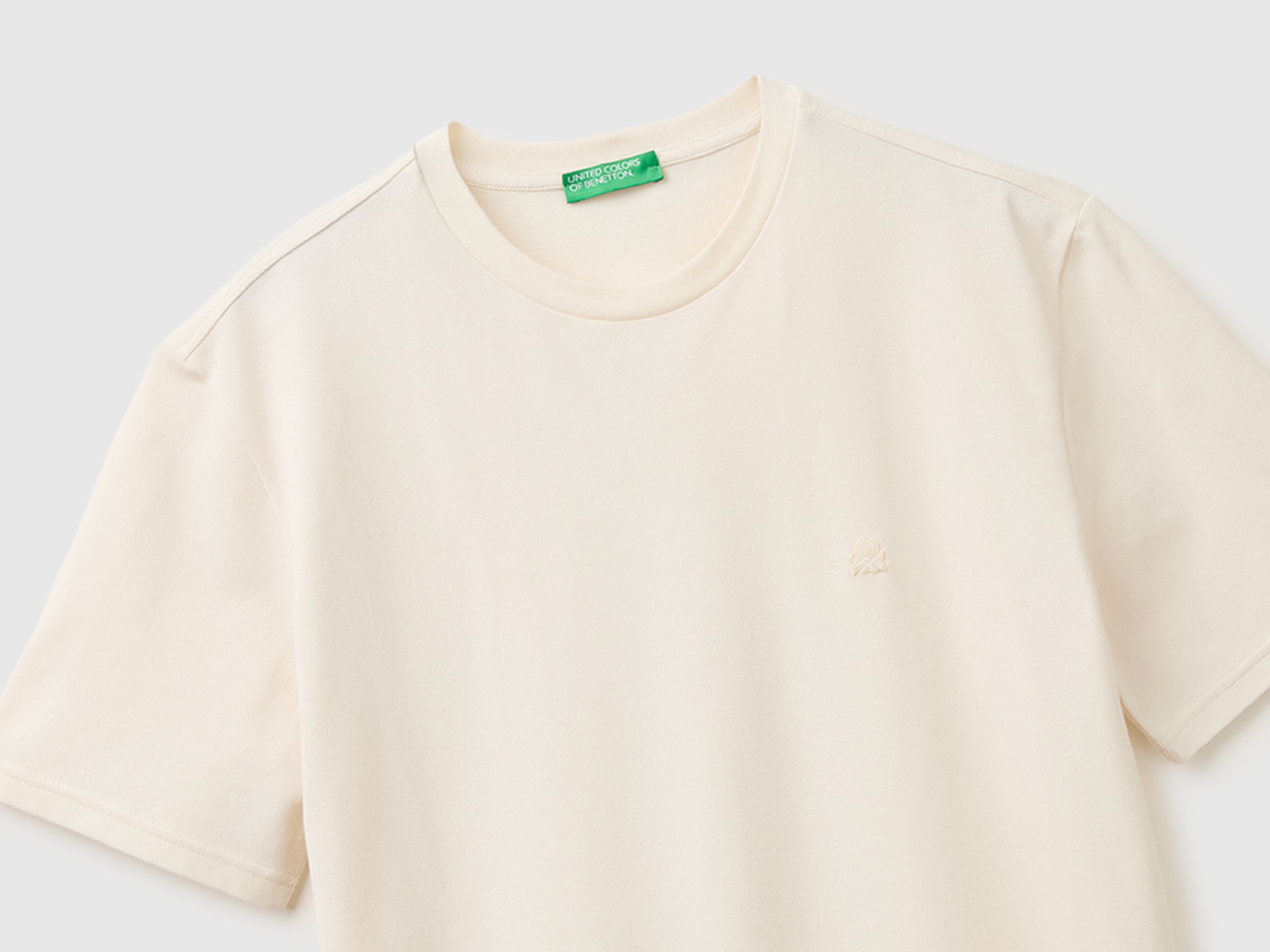Organic cotton piquet T-shirt - ucb_image_FY