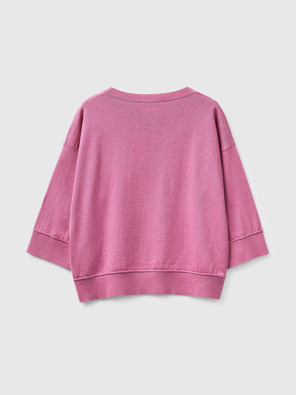Crew neck sweater in cotton and wool - ucb_image_BS