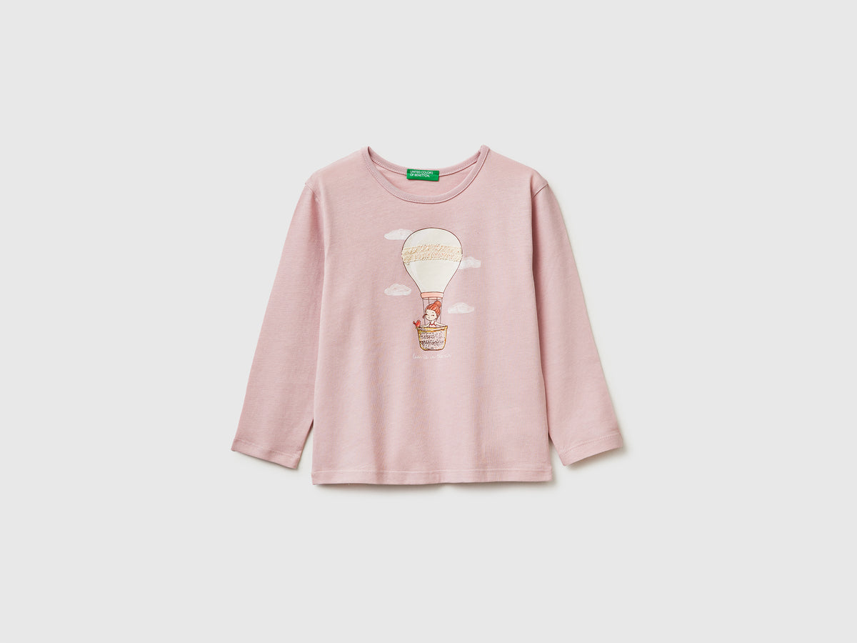 T-shirt with print and applications - ucb_image_FS