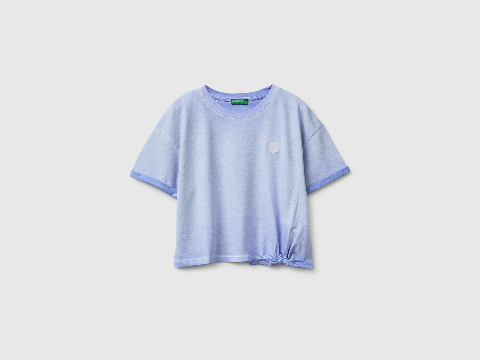 T-shirt com estampa e nó - ucb_image_FS
