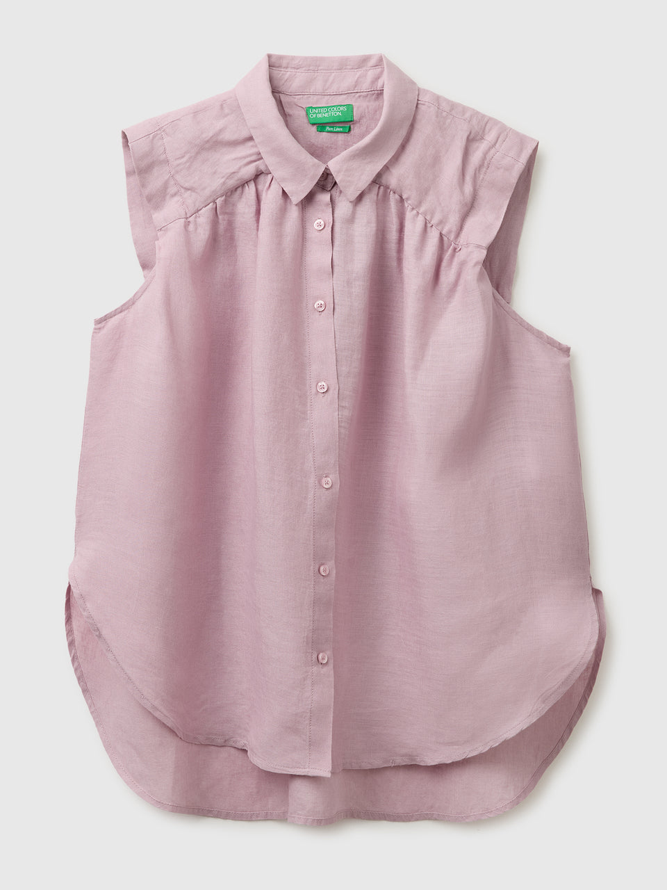 100% linen sleeveless blouse - ucb_image_FS