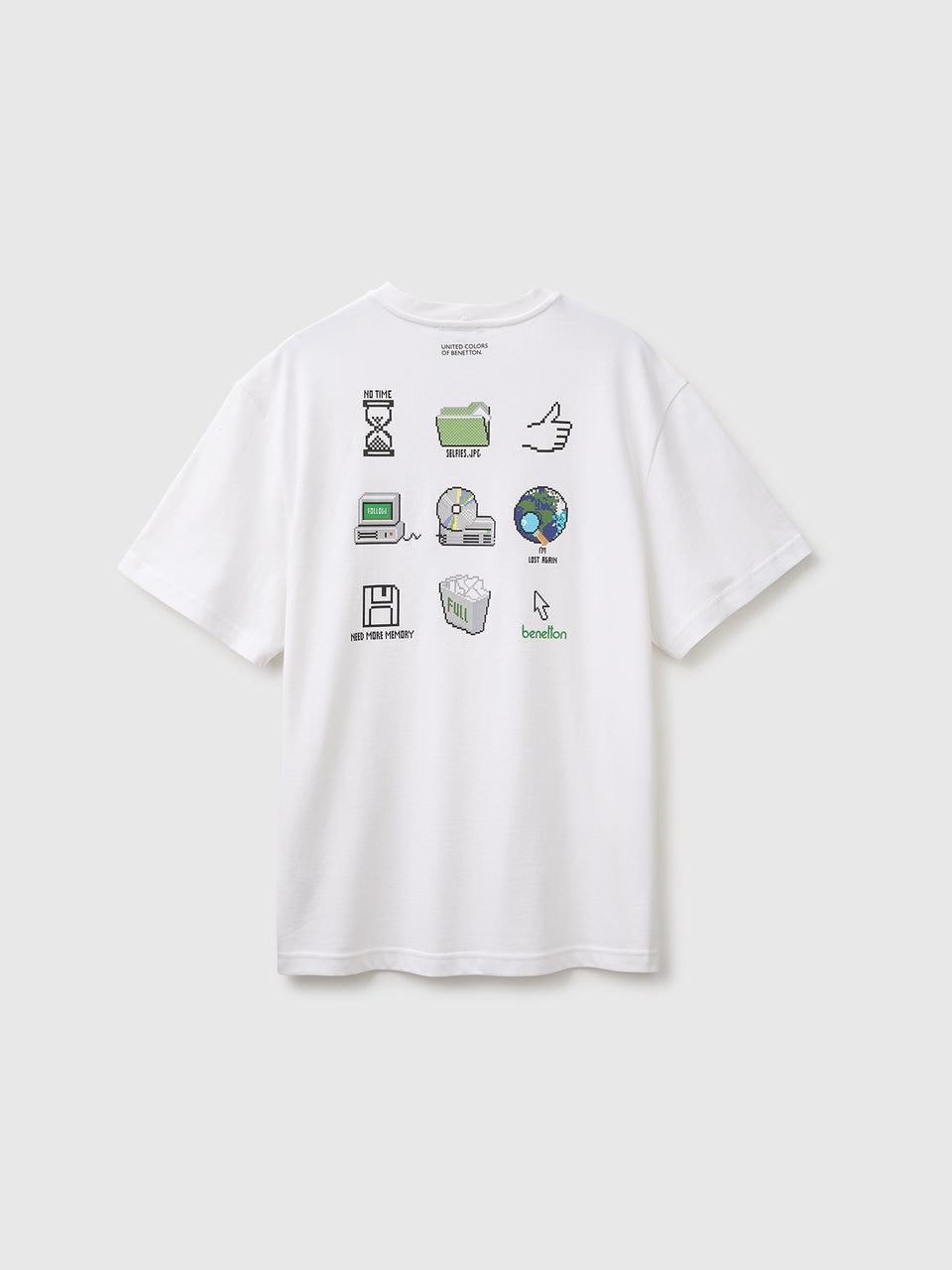 T-shirt relaxed fit com estampa - ucb_image_BS