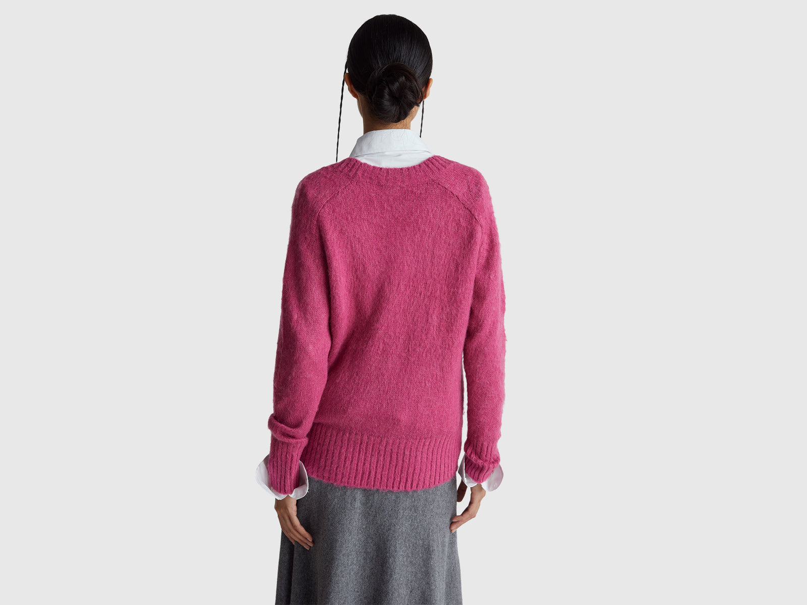 Camisola quente em mistura de mohair - ucb_image_B