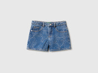 Embroidered denim shorts - ucb_image_FS