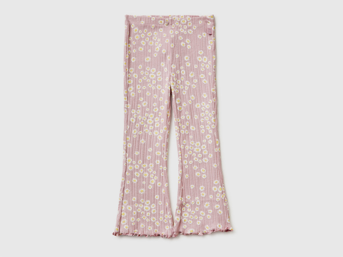 Ribbed printed leggings - ucb_image_FS