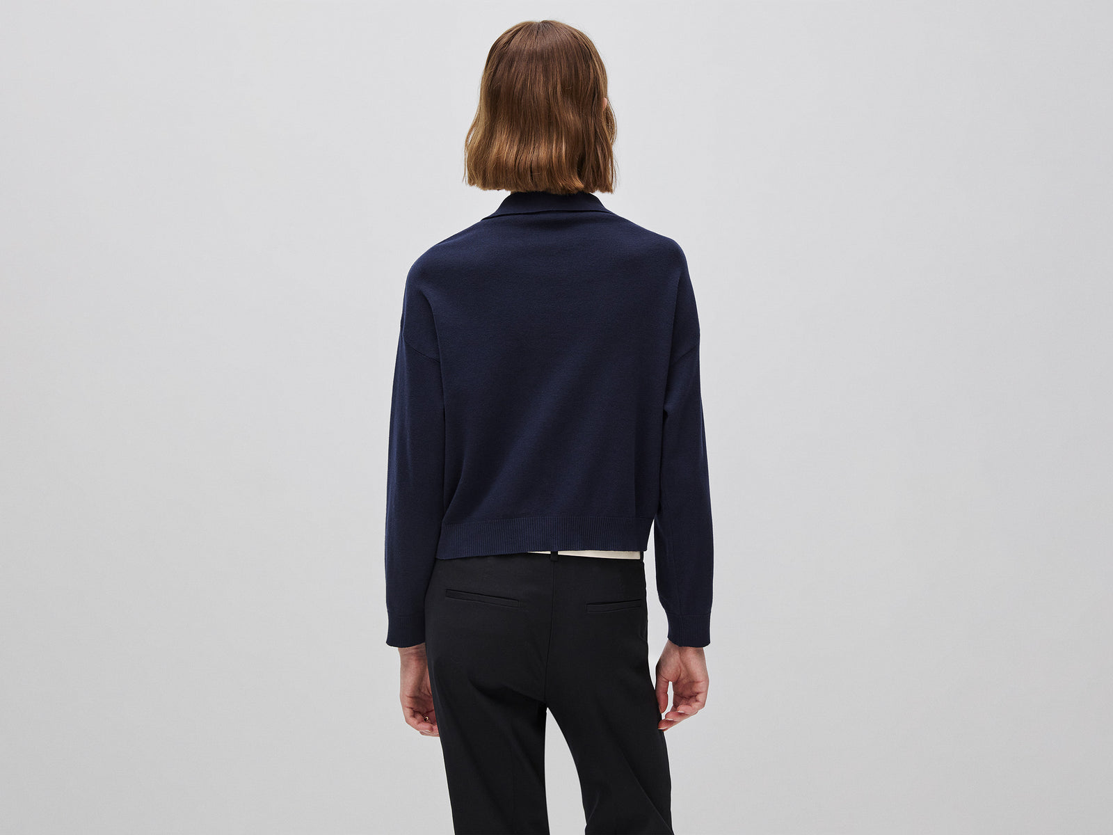 Camisola com gola polo em algodão premium - ucb_image_B