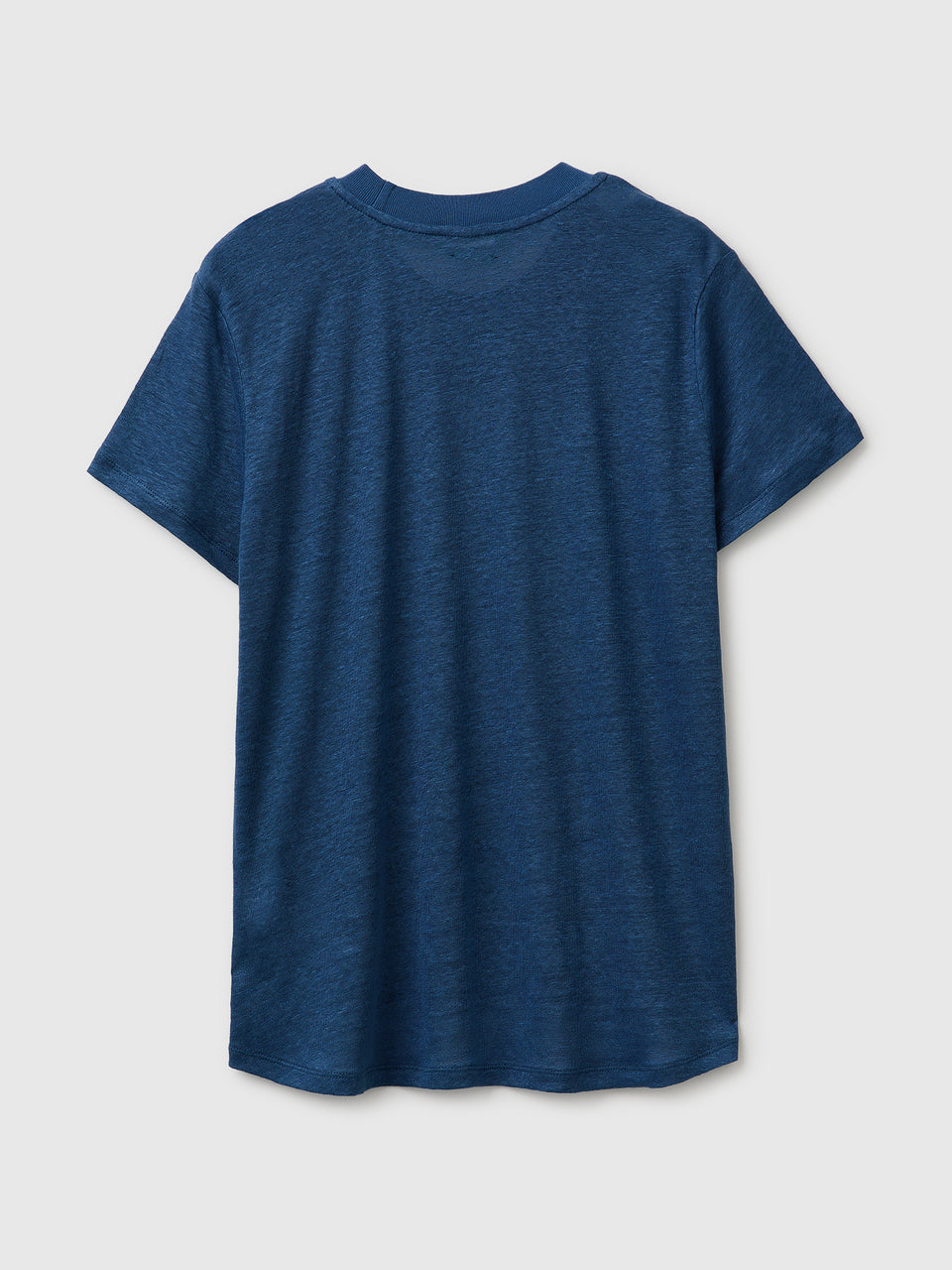 Crew neck T-shirt in pure linen - ucb_image_BS