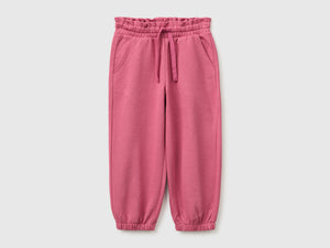 Pantalones deportivos de felpa de algodón orgánico