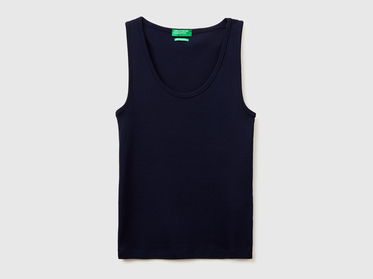 Slim fit ribbed tank top - ucb_image_FS