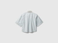 Camisa às riscas em algodão puro - ucb_image_BS