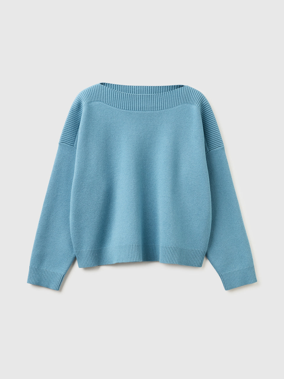 Boxy fit jacquard sweater - ucb_image_FS