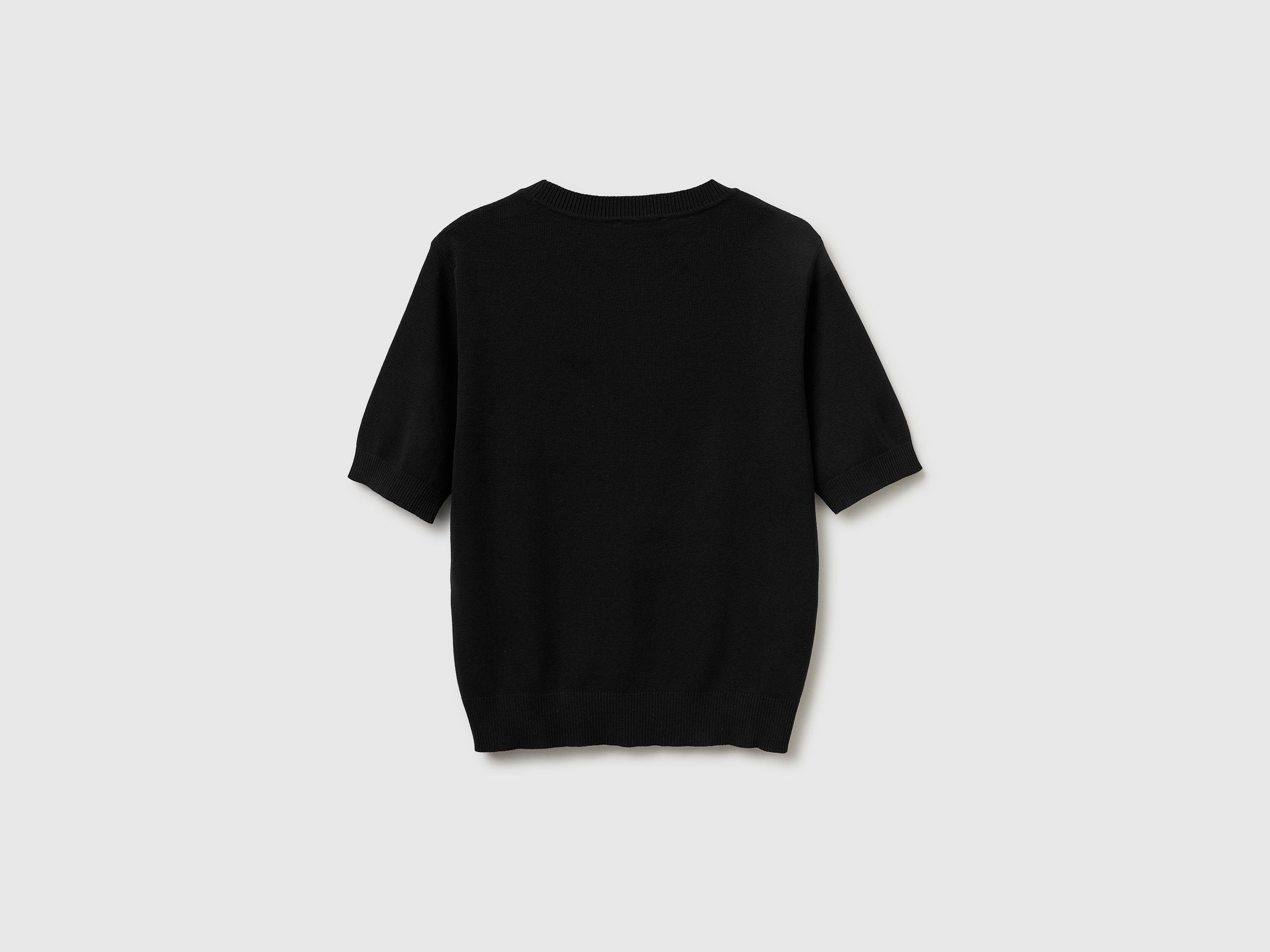 Black short sleeve sweater - ucb_image_BS