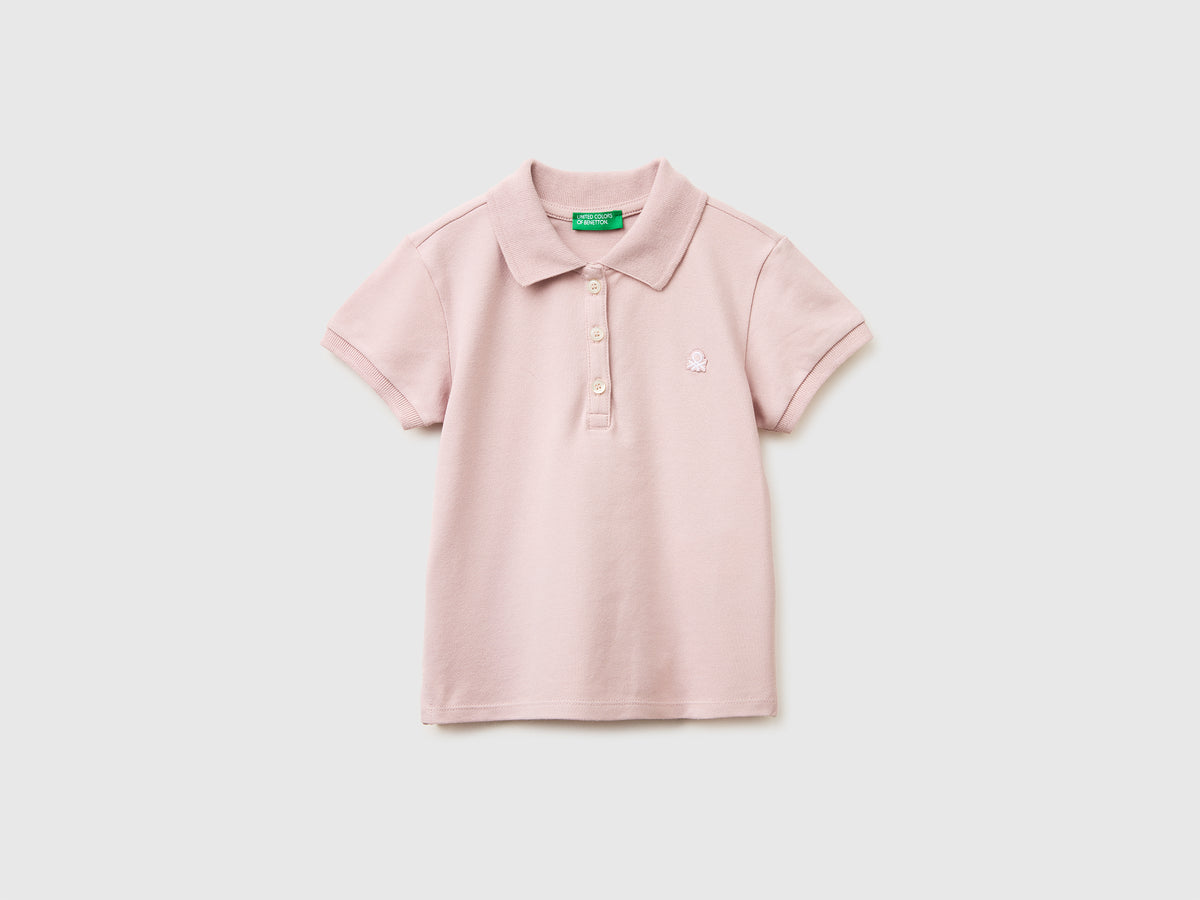 Short sleeve polo in cotton - ucb_image_FS