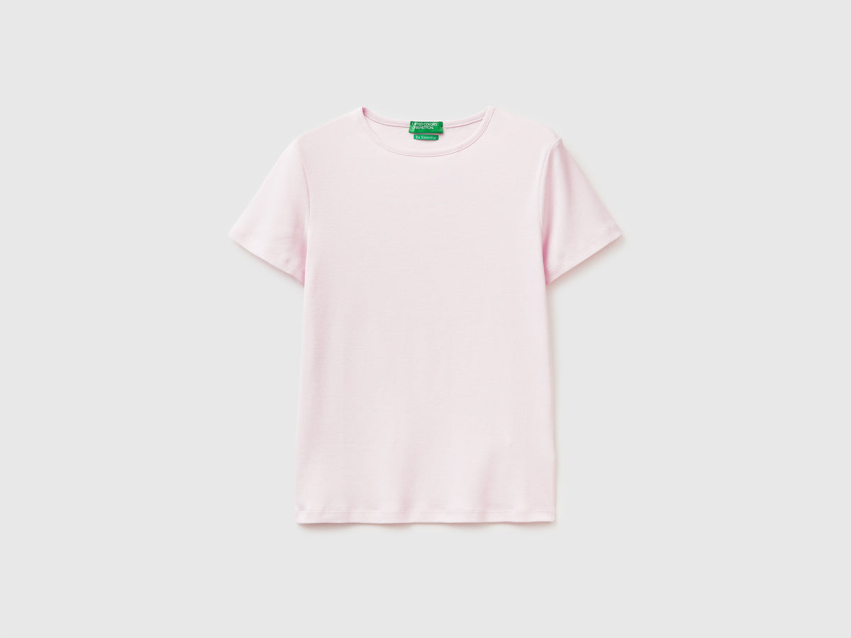 T-shirt de gola redonda slim fit - ucb_image_FS