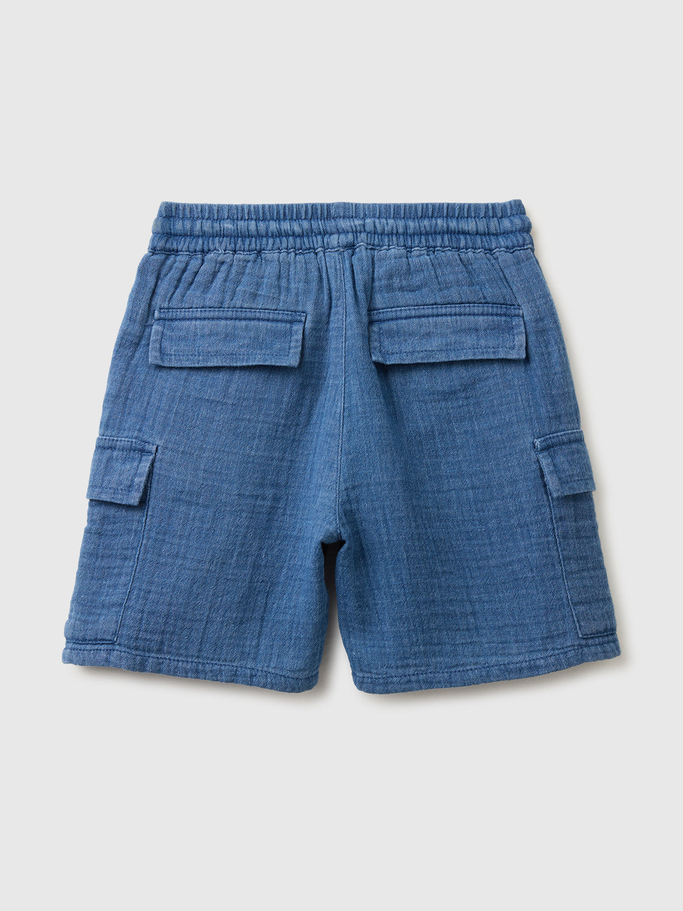 Light gauze cargo Bermuda shorts - ucb_image_BS