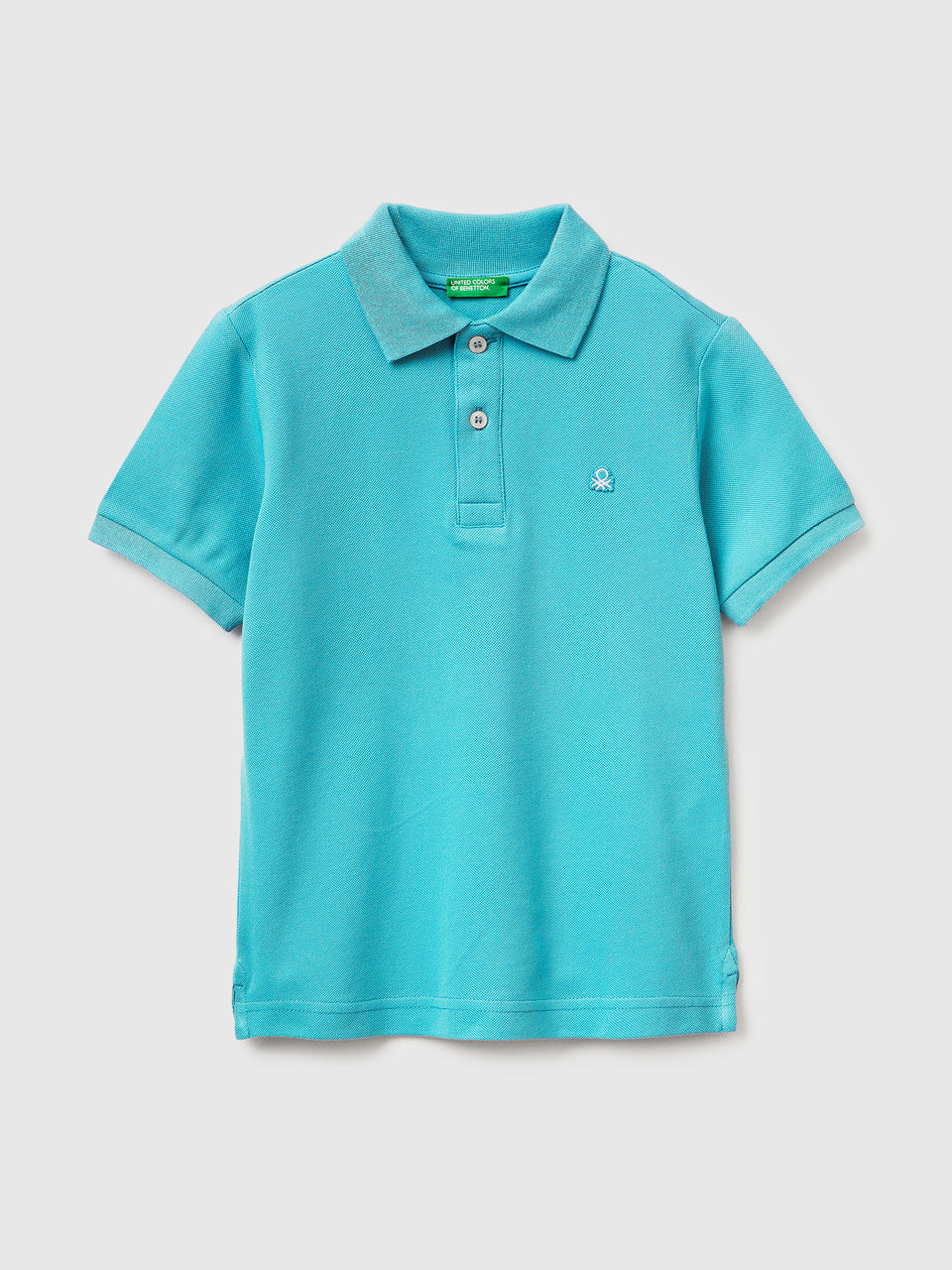 Slim fit polo in pure cotton - ucb_image_FS