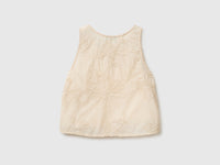 Tank top with floral embroidery - ucb_image_BS