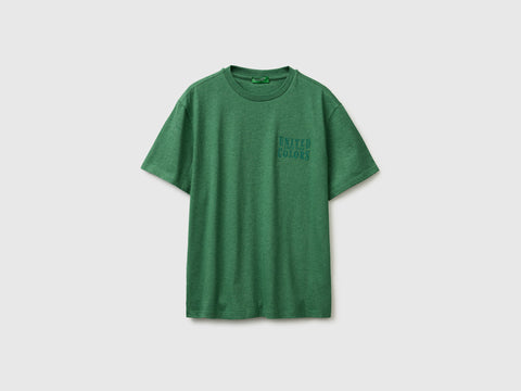 Melange T-shirt with logo - ucb_image_FS