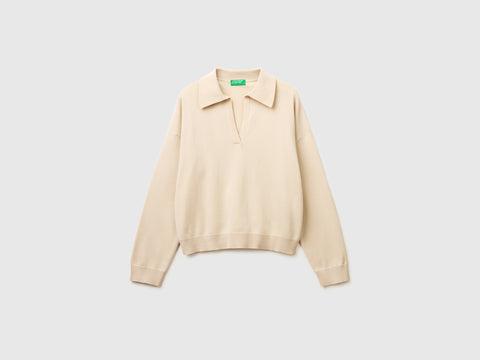 Premium cotton polo neck sweater - ucb_image_FS