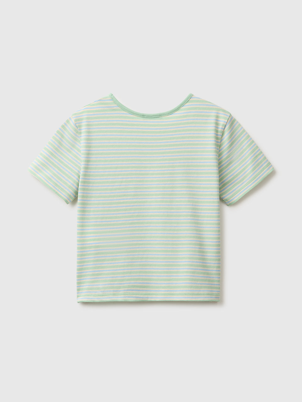 Striped T-shirt with writing - ucb_image_BS
