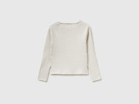 Ribbed boat neck T-shirt - ucb_image_BS