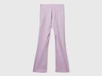 Leggings à boca-de-sino em algodão stretch - ucb_image_BS