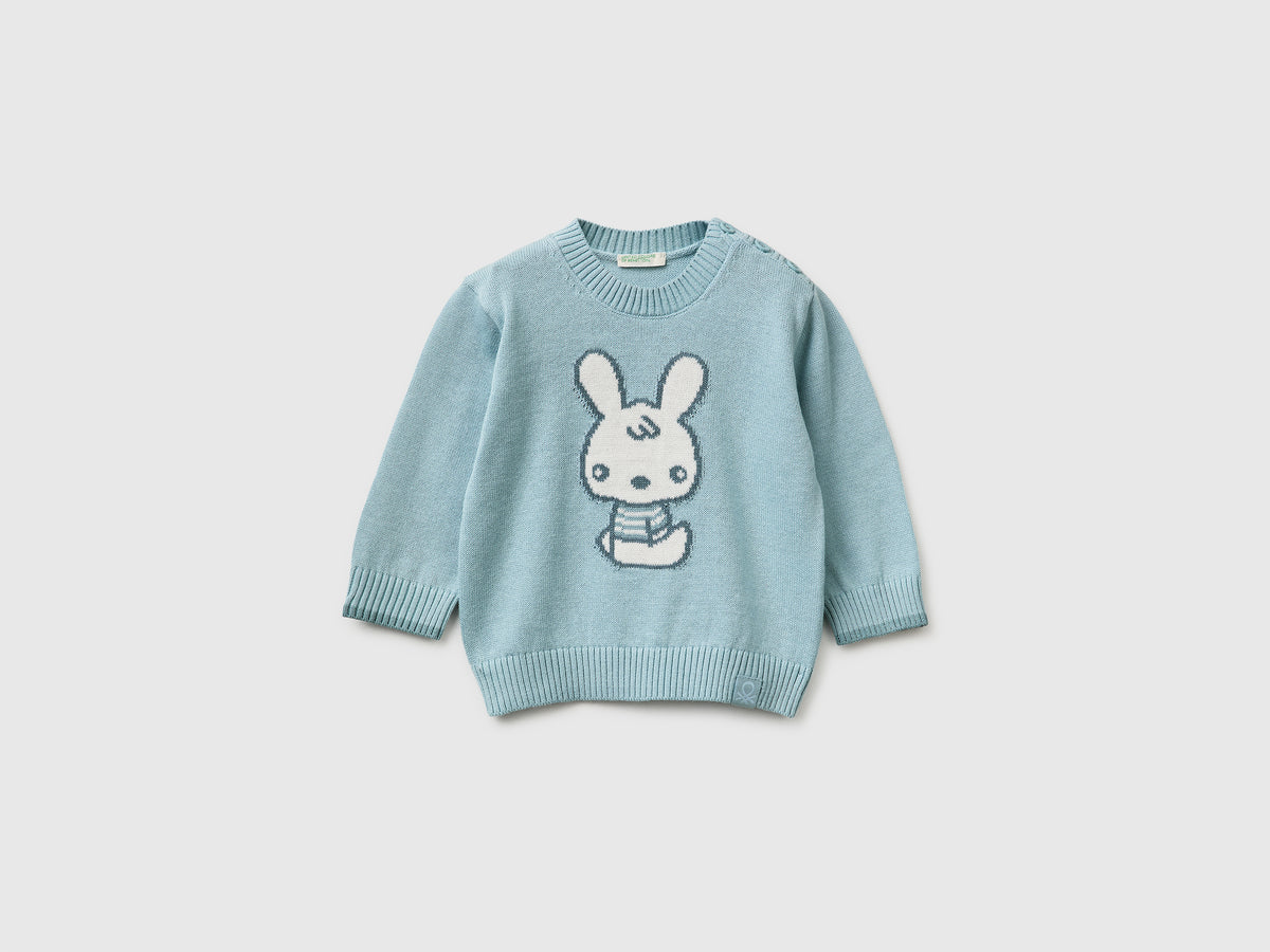 Sweater with bunny inlay - ucb_image_FS