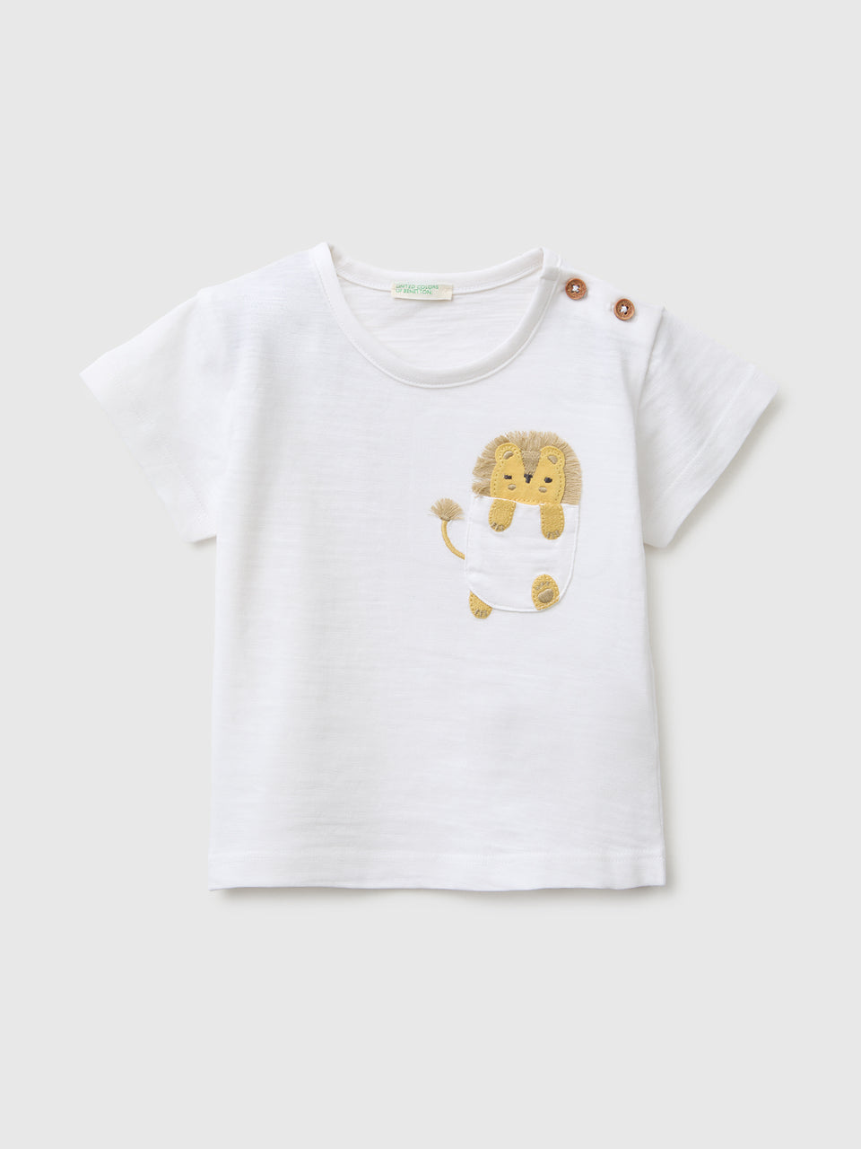 T-shirt with pocket and little animal - ucb_image_FS