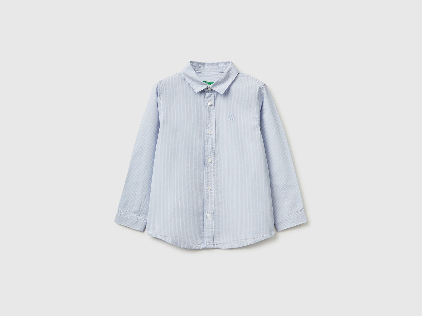 Camisa às riscas em algodão puro - ucb_image_FS