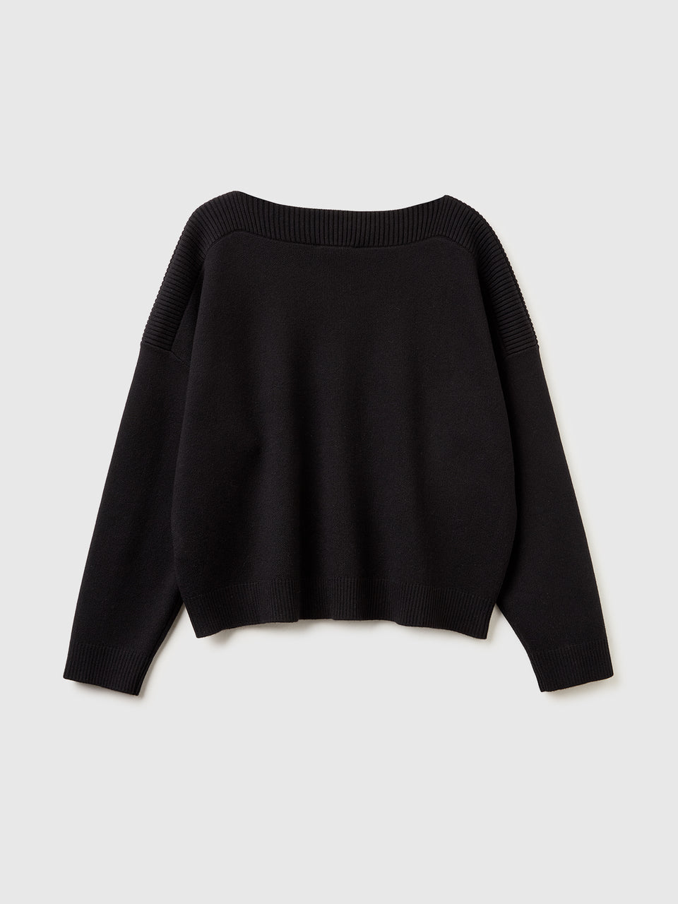 Boxy fit jacquard sweater - ucb_image_BS