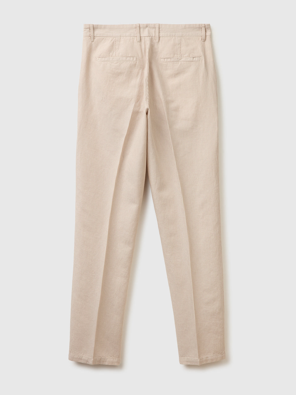 Regular fit chinos in linen blend - ucb_image_BS