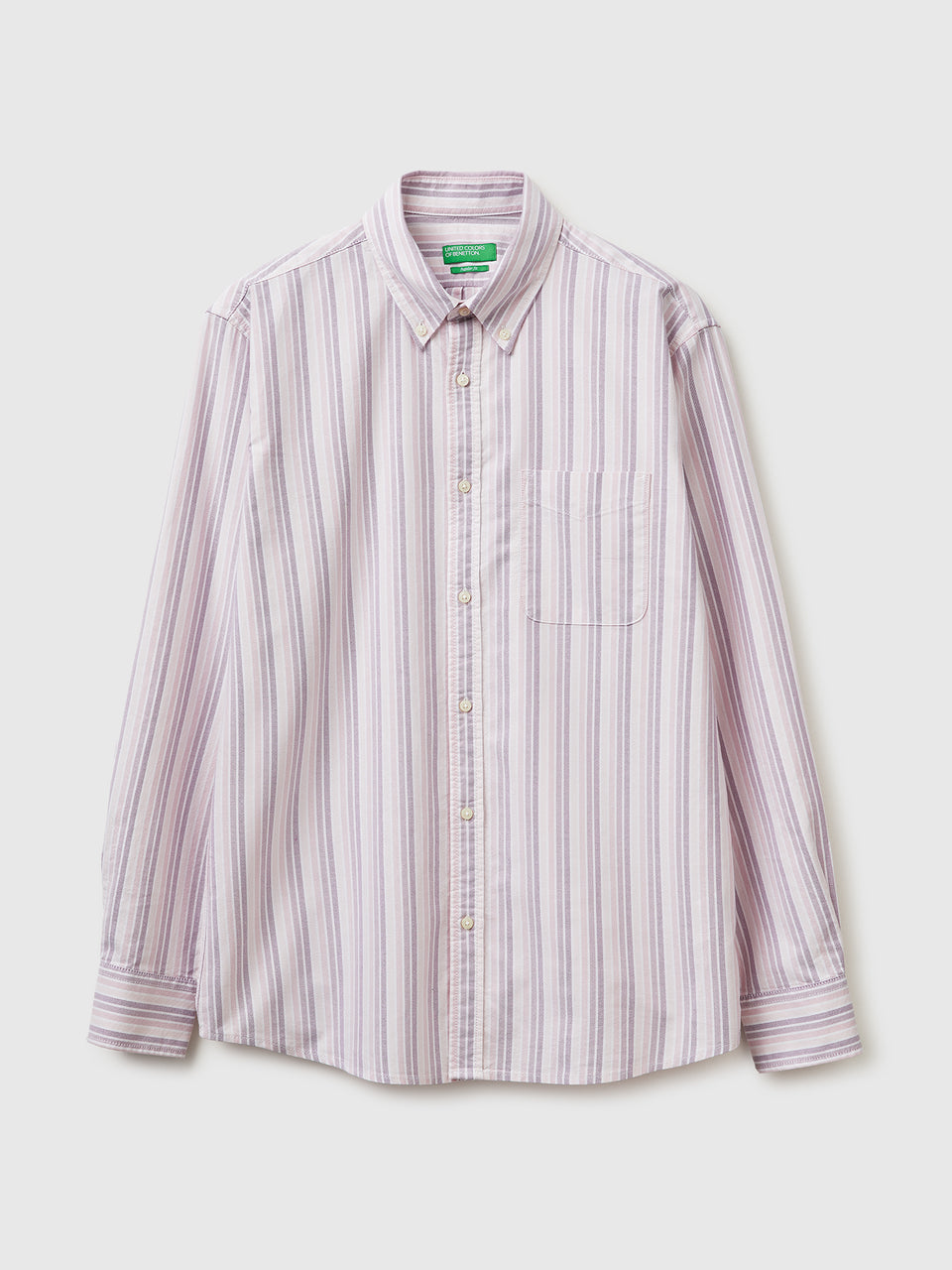 Camisa rosa às riscas button down - ucb_image_FS